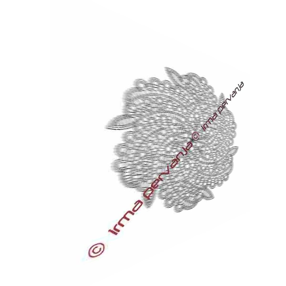 405002 - Deckchen - 25 cm