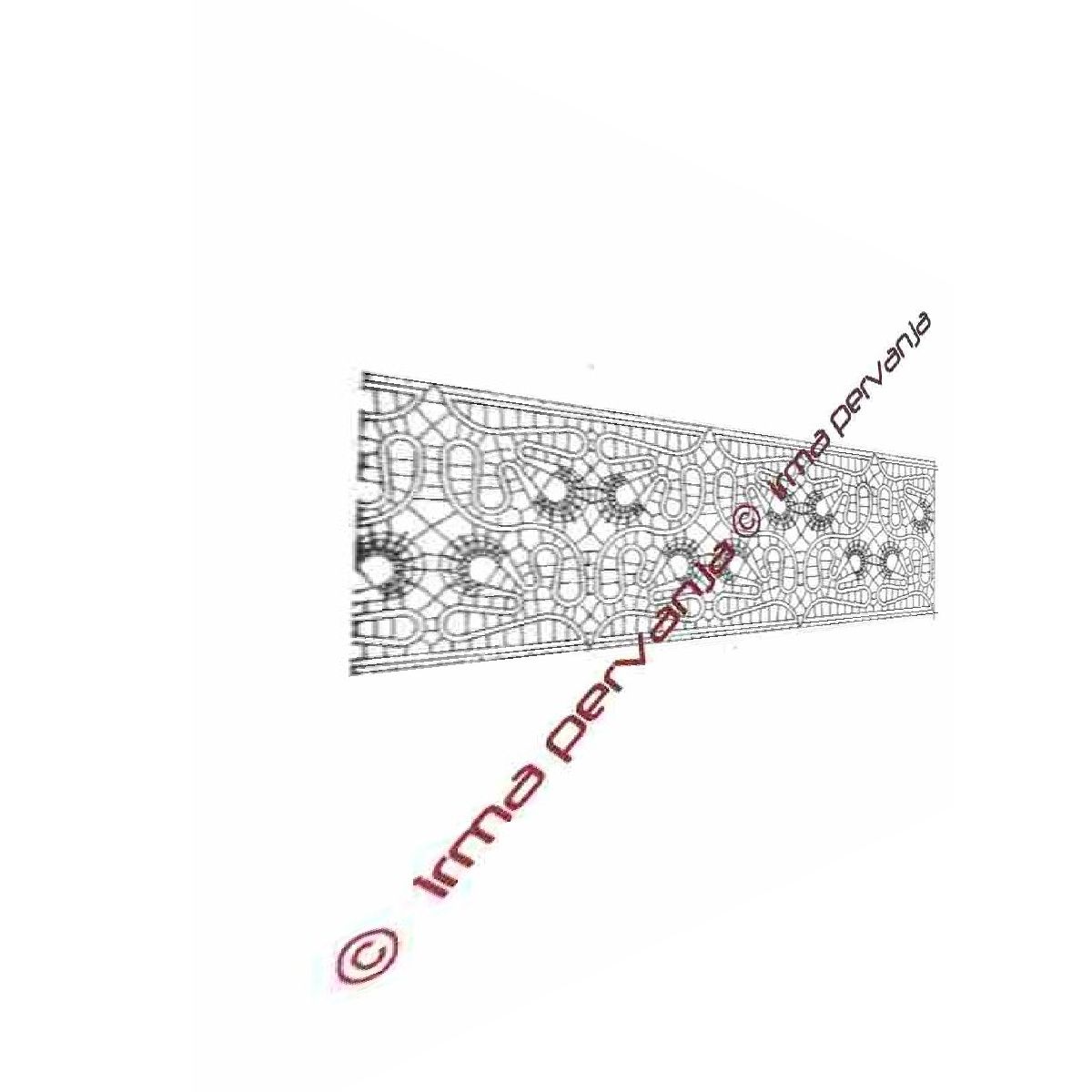 405101 - Merletto di un metro  - 9 cm