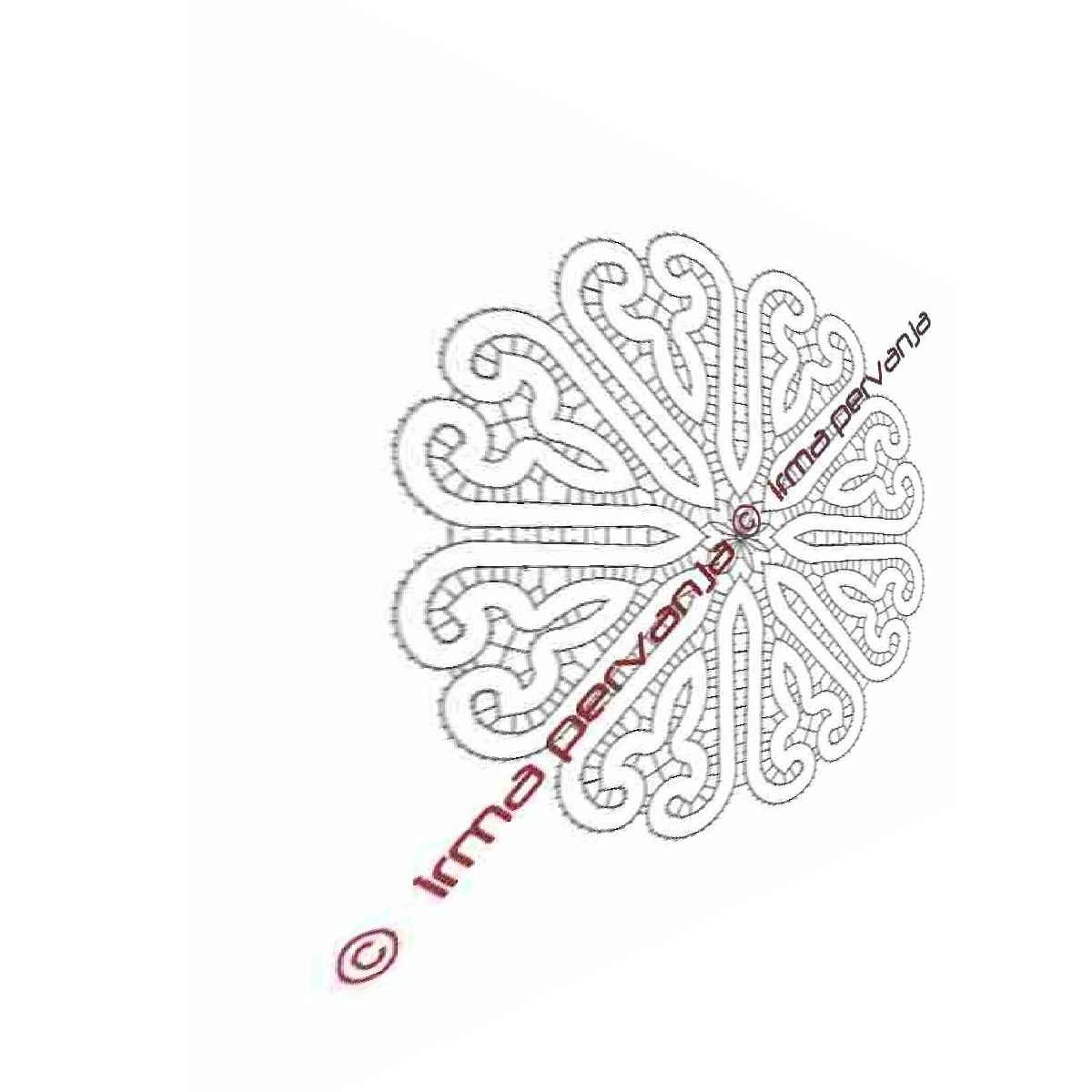 410610 - Deckchen - 25 cm