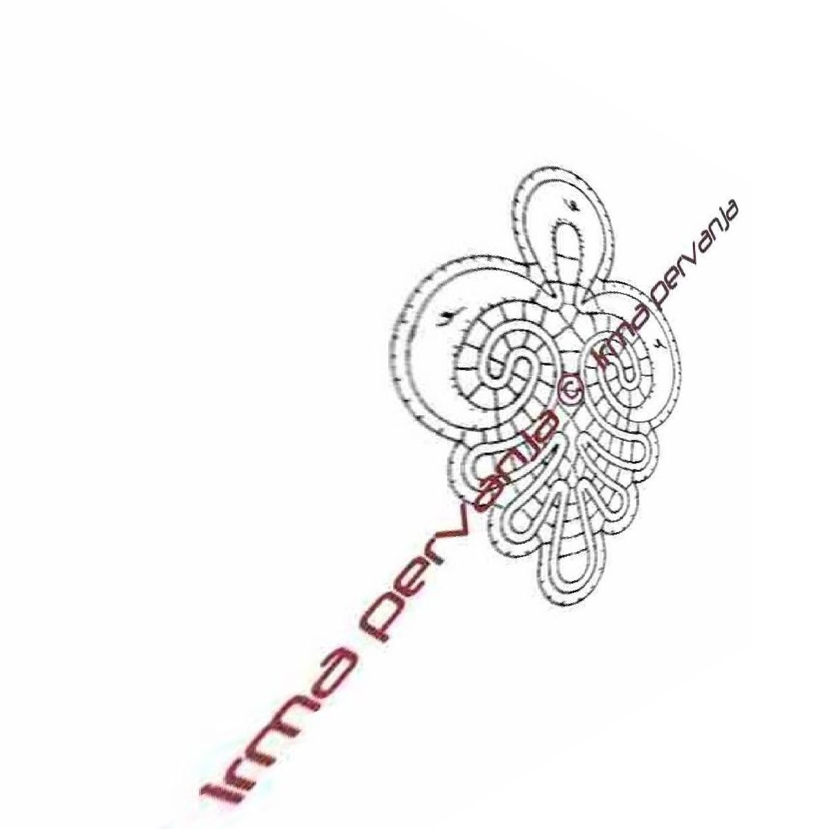 411101 - Všitek - 11 cm