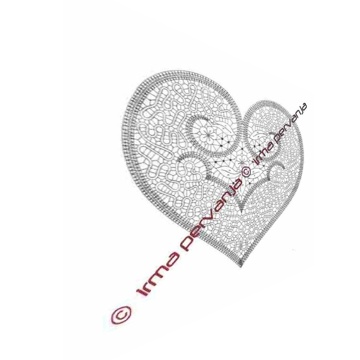500901 - Heart - 30 cm