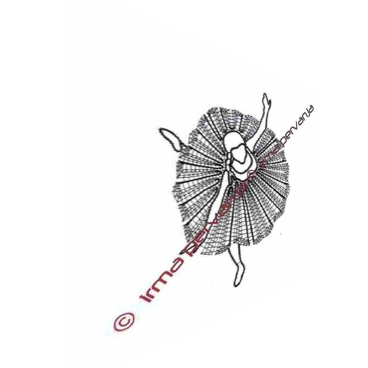 503101 - Ballett-Tänzerin - 25 cm