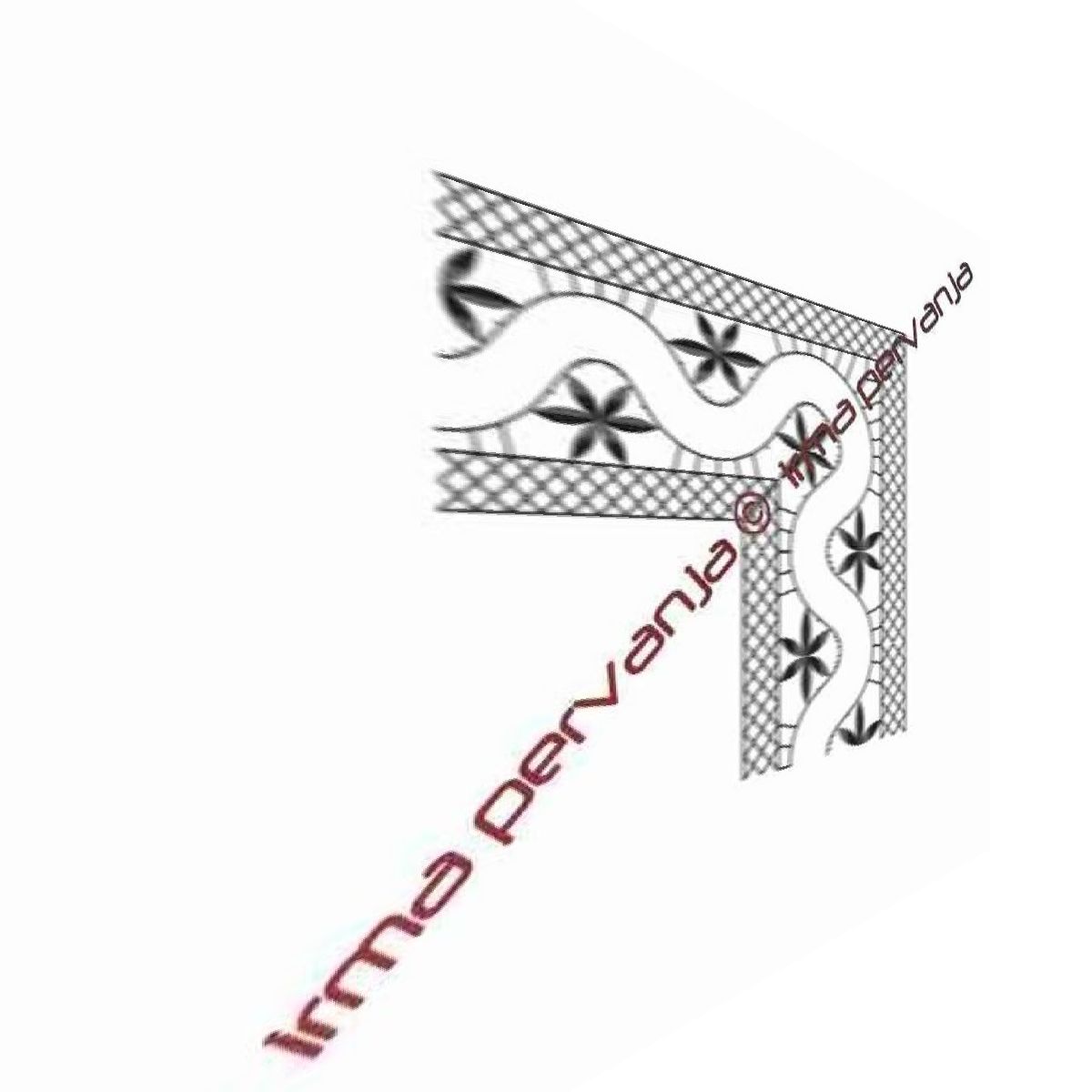 413902 - Esquina de puntilla