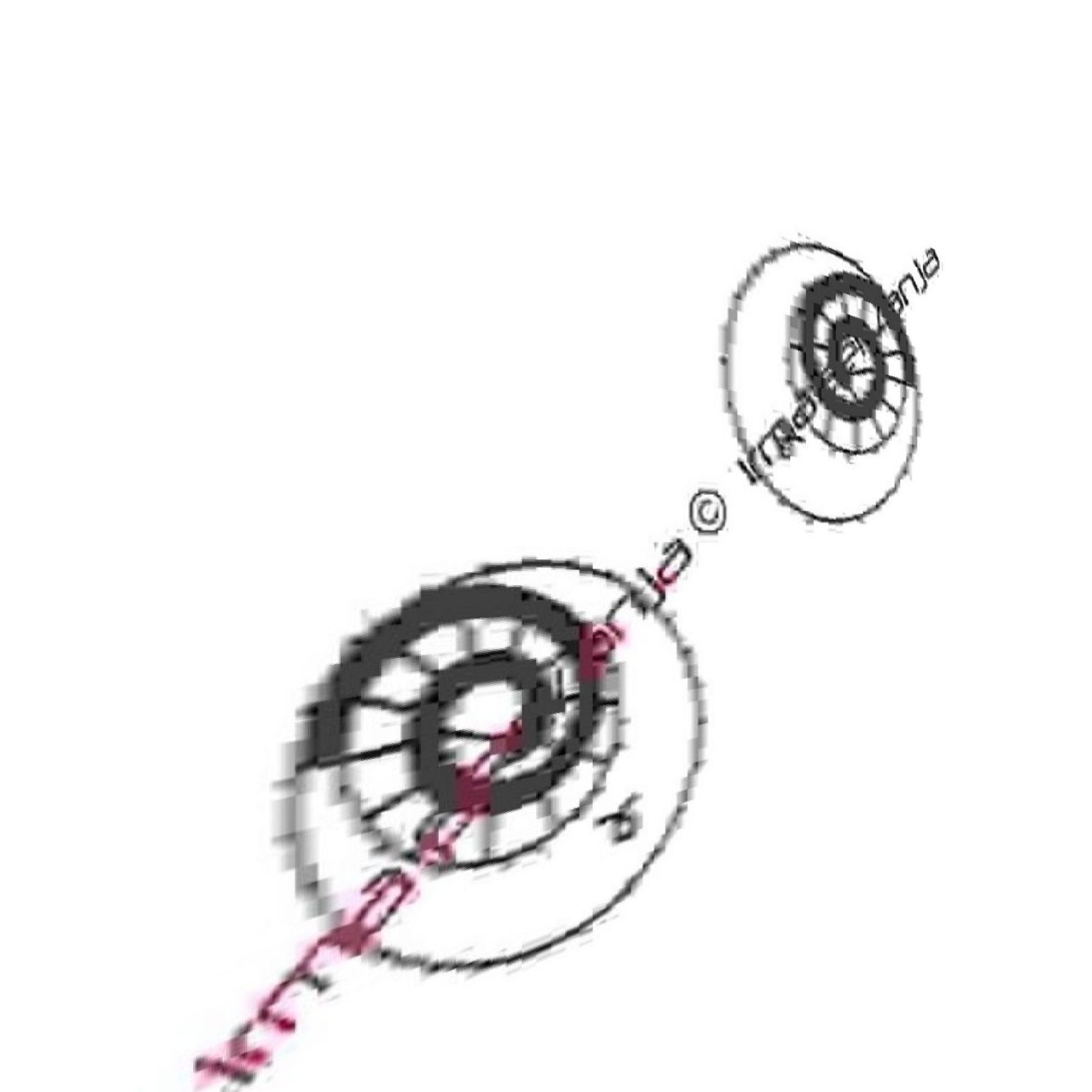 128312 - Ohrringe - 3 cm