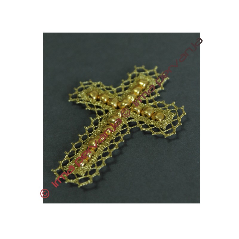 138901 - Muster für Anhänger - Kreuz - 7,5 cm