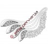 305405 - Ende Schal - 25 cm