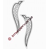 143802 - Vzorec za všitek – 2 x 14 cm