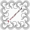 417606 - Vzorec za prtiček – ½ od 42 cm