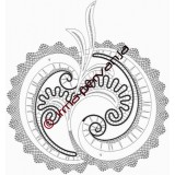 509801 - Vzorec za motiv pomlad – 26 x 28 cm
