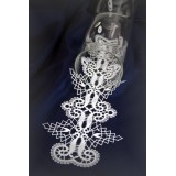416703 - Patrón de mantel peque?o para candelero 12 x 40 cm