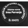 Nalepke za vzorce velikosti 22 x 15 cm, 1,40 €
