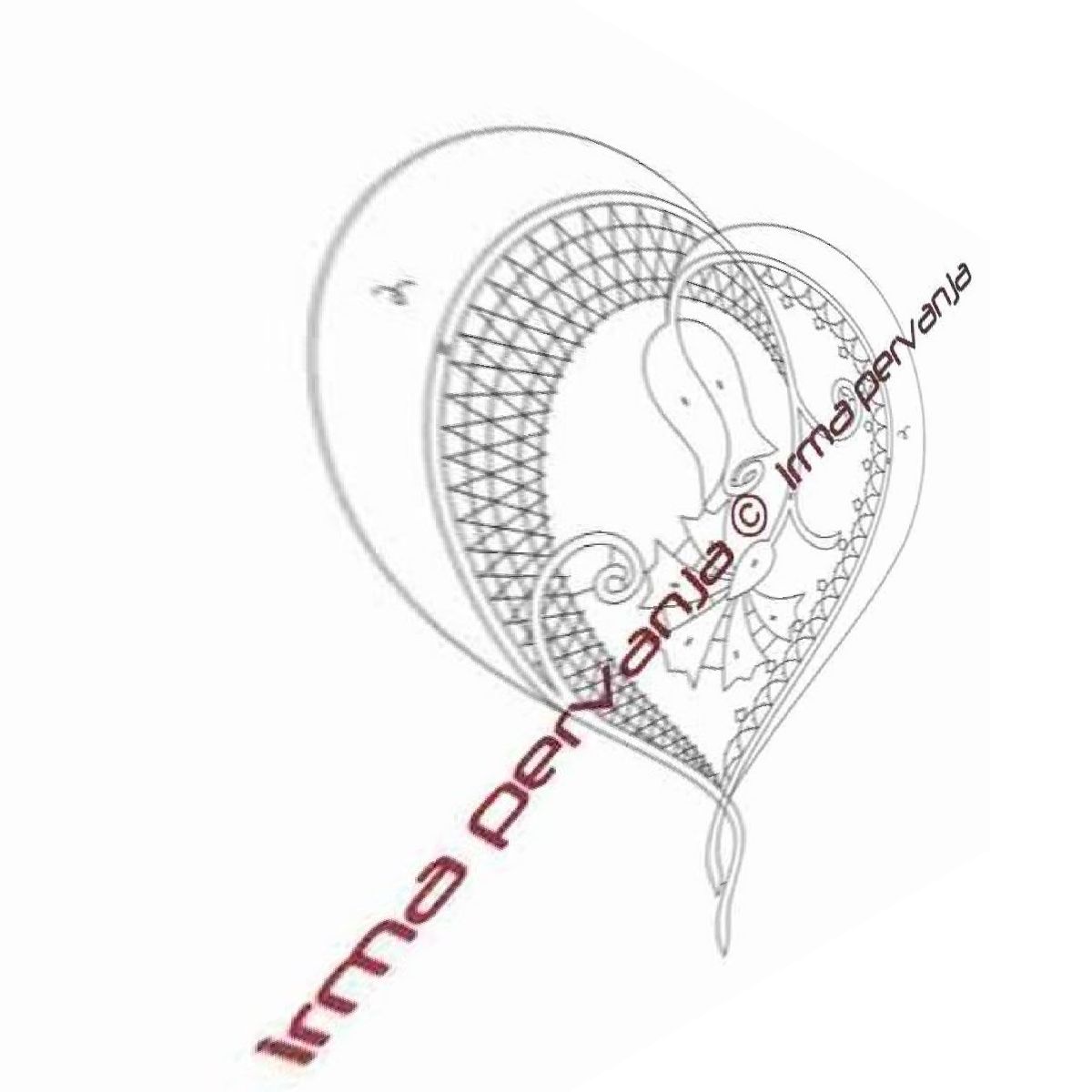 509302 - Corazón de la boda - 20 cm