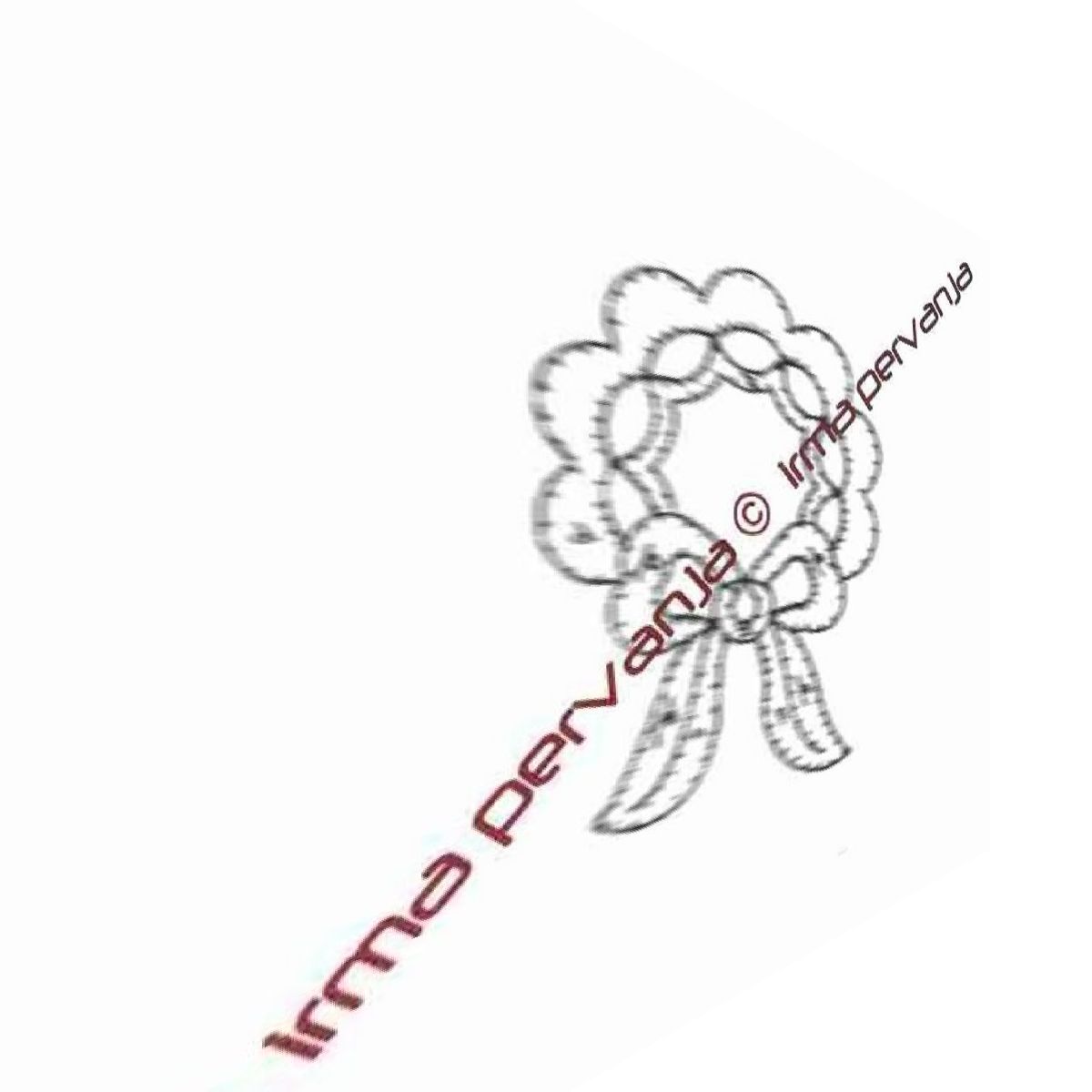 117801 - Corona de Adviento - 7 cm
