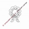117801 - Corona de Adviento - 7 cm