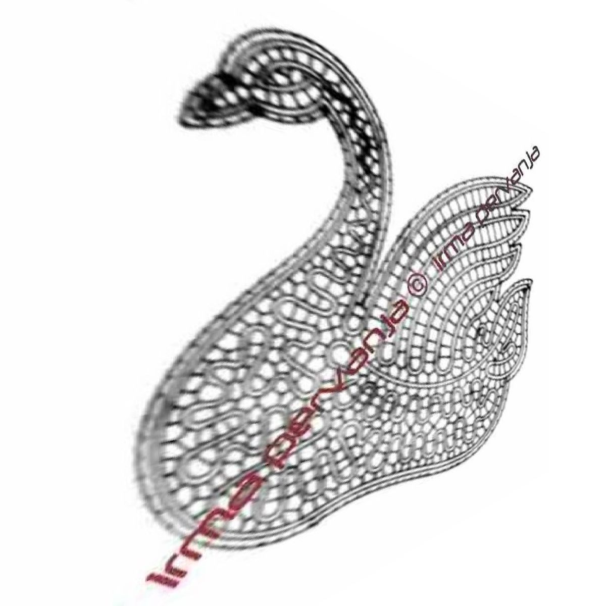 100803 - Schwan - 17 cm
