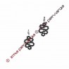128601 - Pendientes - 3 cm