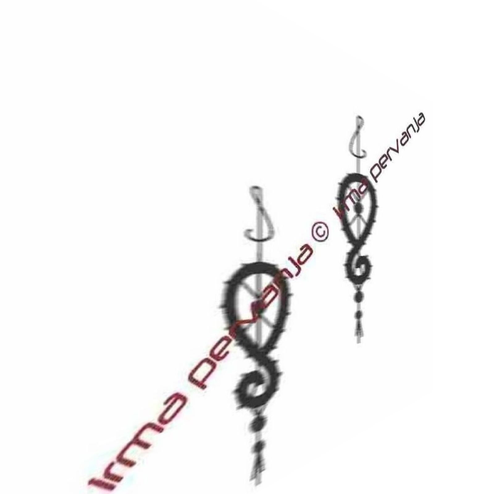 129802 - Pendientes - 4 cm