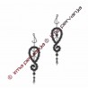 129802 - Pendientes - 4 cm