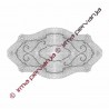 400901 - Mantel pequeño - 2x - 1/4 - 50 x 92 cm