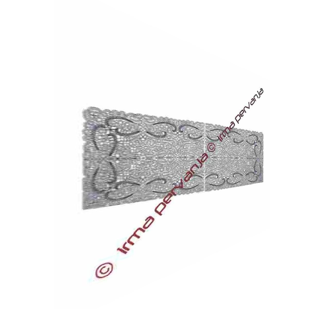 401401 - Tovagliolo - 2x - 1/4 - 30 x80 cm